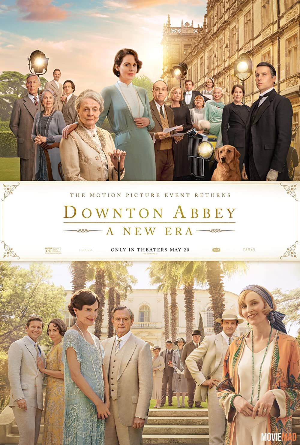 Downton Abbey A New Era (2022) Hindi Dubbed ORG BluRay Full Movie 720p 480p