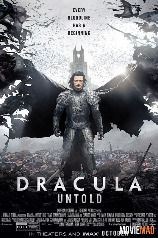 Dracula Untold (2014) Hindi Dubbed ORG BluRay Full Movie 720p 480p Movie