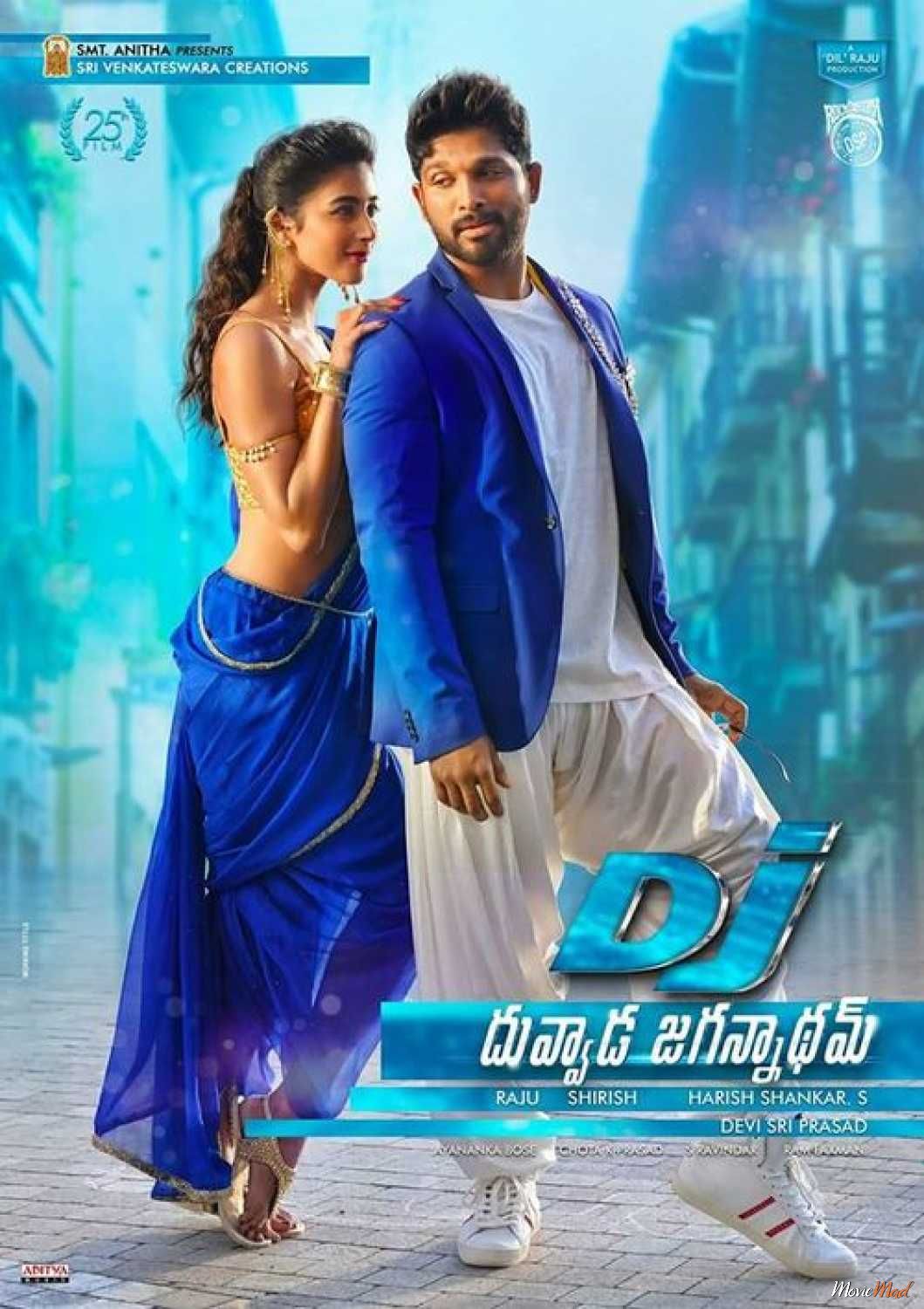 Duvvada Jagannadham 2017 Hindi Dubbed HDRip Full Movie 720p 480p Movie