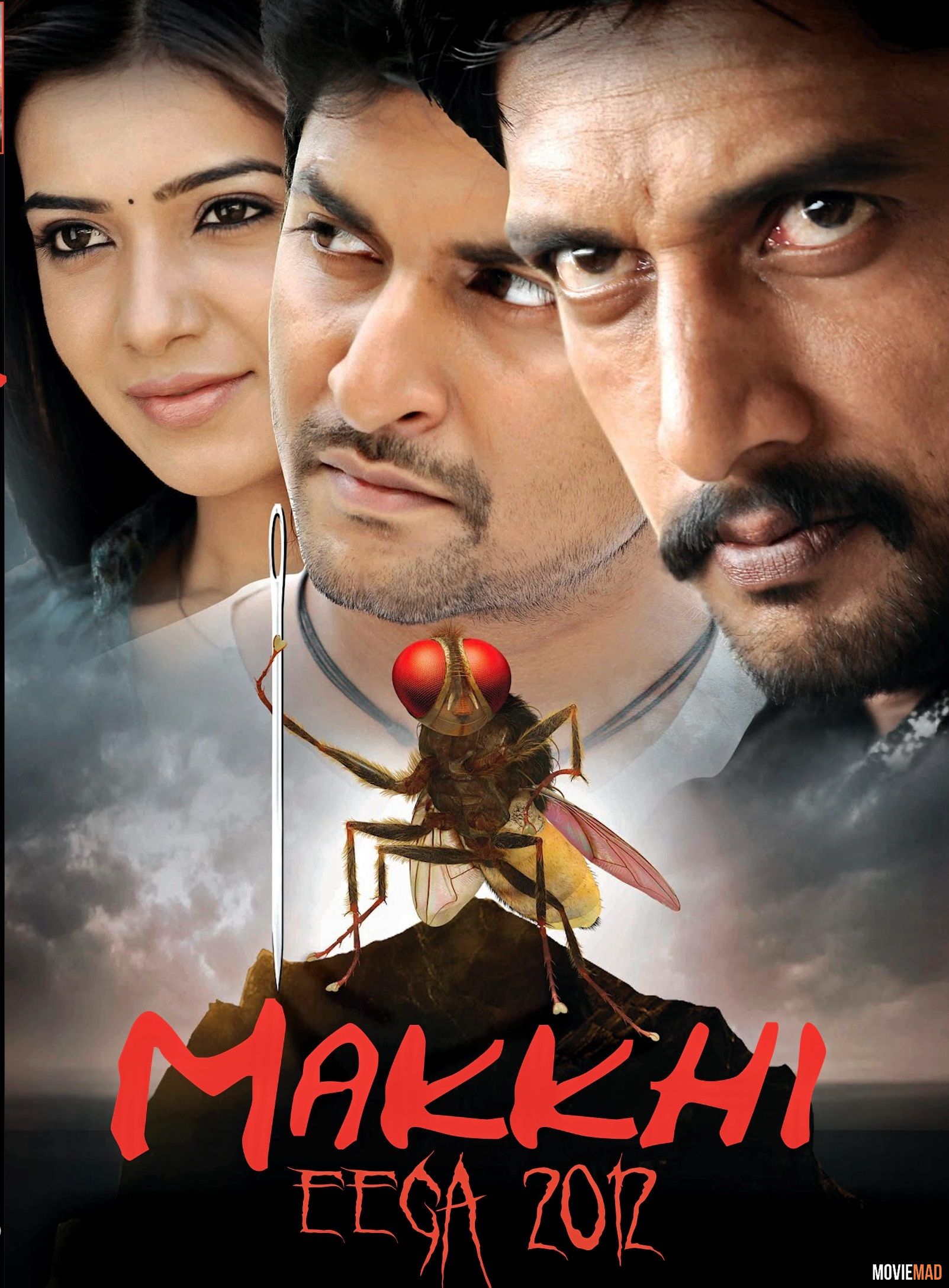 Eega (Makkhi) 2012 UNCUT Hindi Dubbed BluRay Full Movie 720p 480p Movie