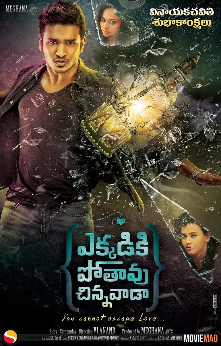 Ekkadiki Pothavu Chinnavada (2016) Hindi Dubbed ORG HDRip Full Movie 720p 480p