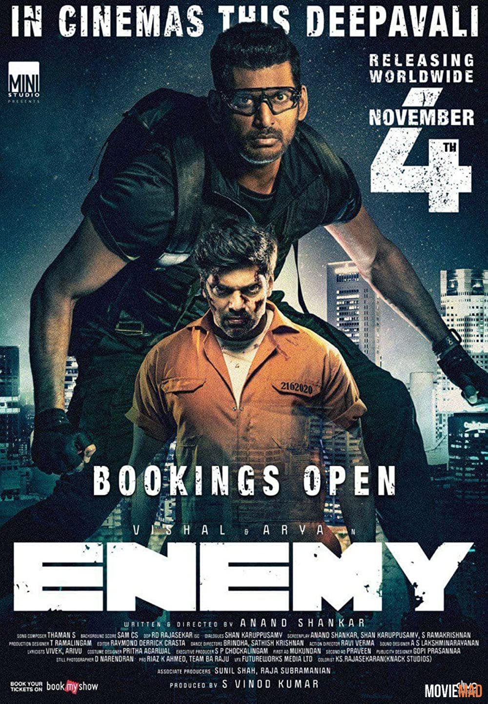 Enemy (2021) Hindi Dubbed ORG HDRip Full Movie 720p 480p Movie