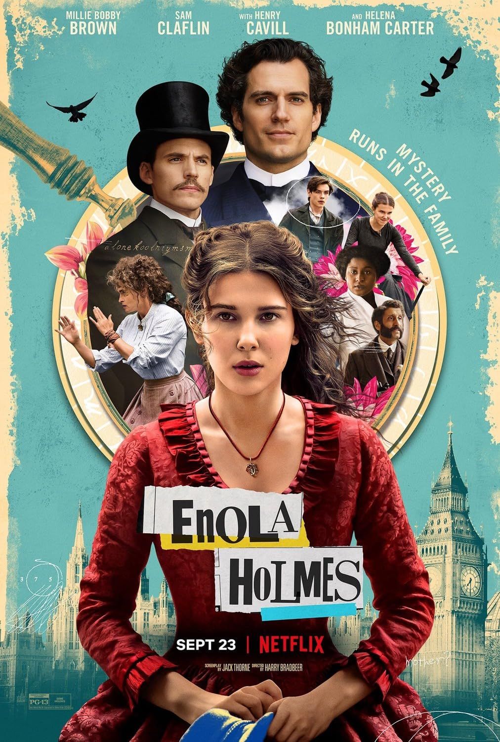 Enola Holmes (2020) Hindi Dubbed ORG BluRay Full Movie 720p 480p Movie