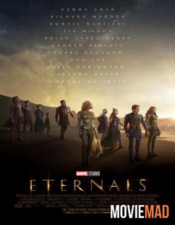 Eternals (2021) English HDCAM Full Movie 720p 480p Movie