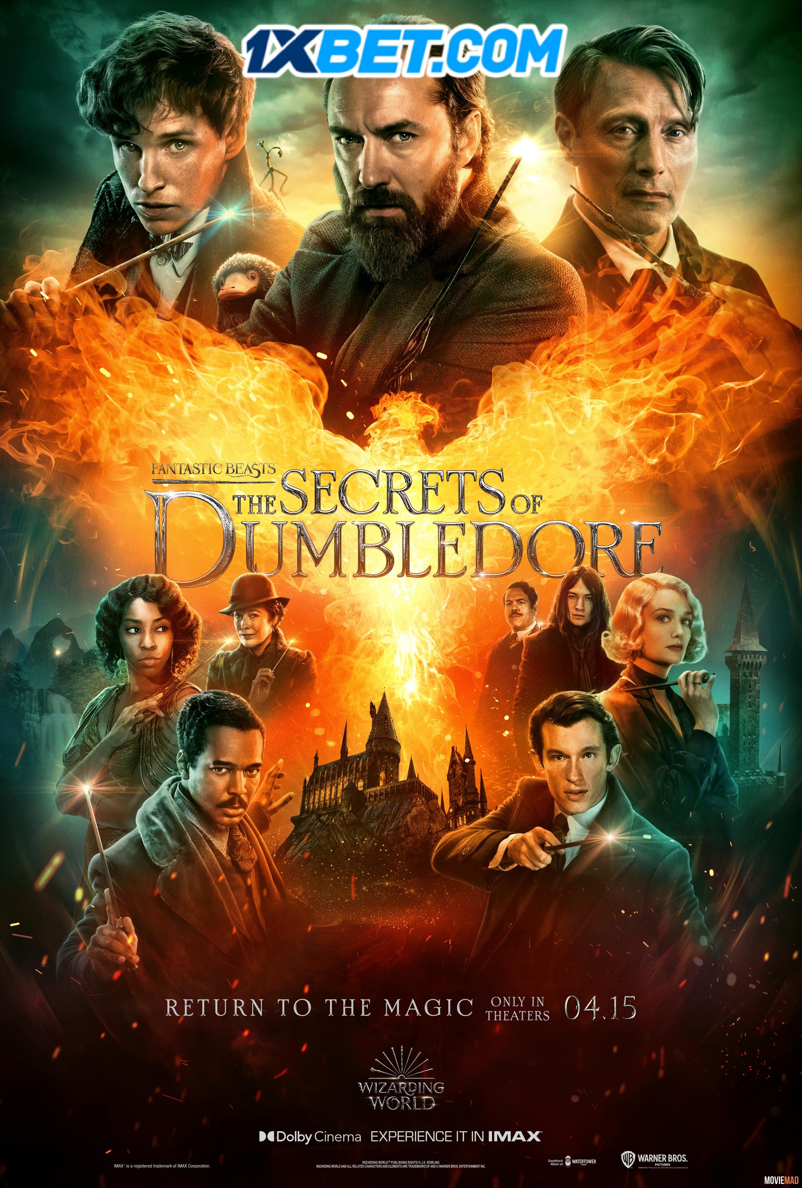 Fantastic Beasts The Secrets of Dumbledore (2022) English CAMRip Full Movie 720p 480p Movie