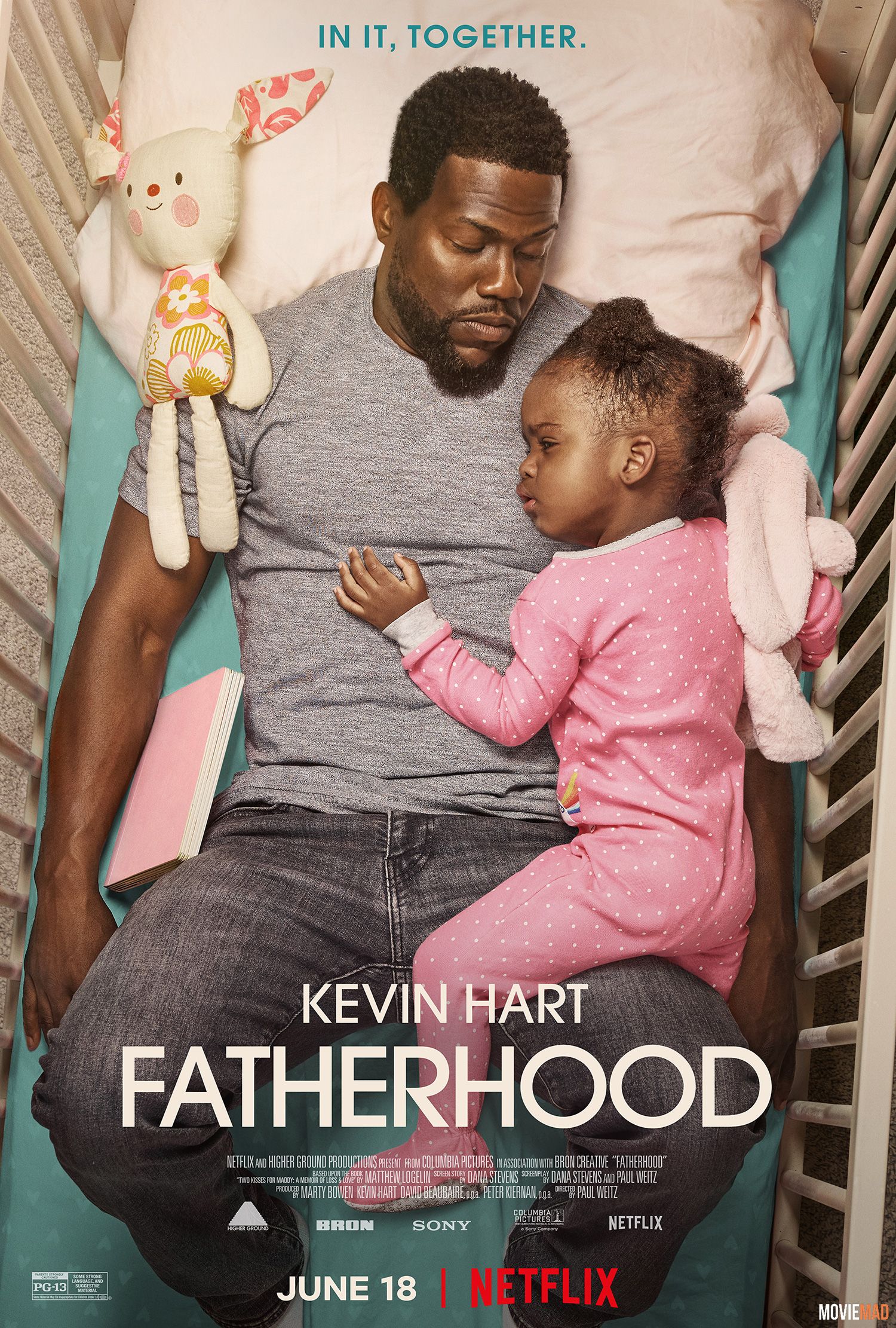 Fatherhood 2021 WEBRip Hindi Dubbed 5.1 DD 720p 480p Netflix