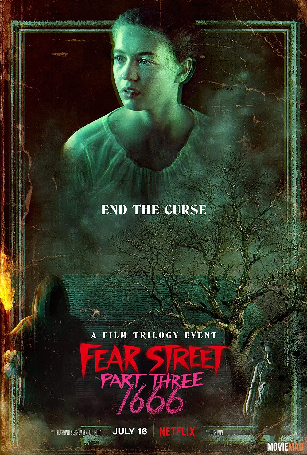 Fear Street Part 3 1666 (2021) Hindi Dubbed WEB DL Full Movie NF 720p 480p Movie