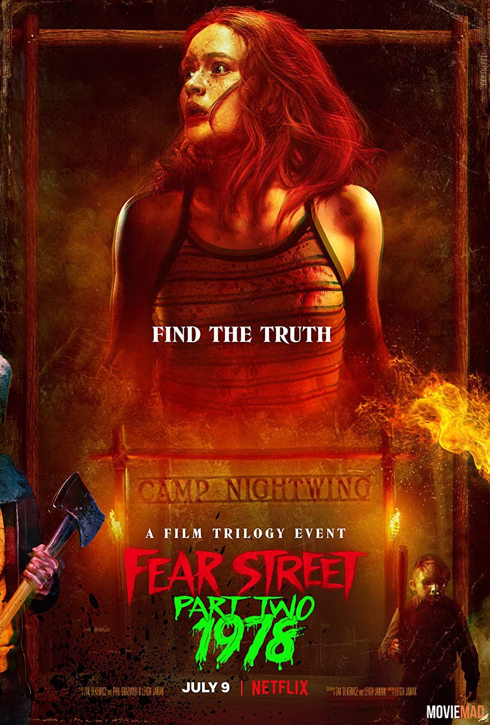 Fear Street Part Two 1978 (2021) Hindi Dubbed ORG WEB DL NF Full Movie 720p 480p Movie