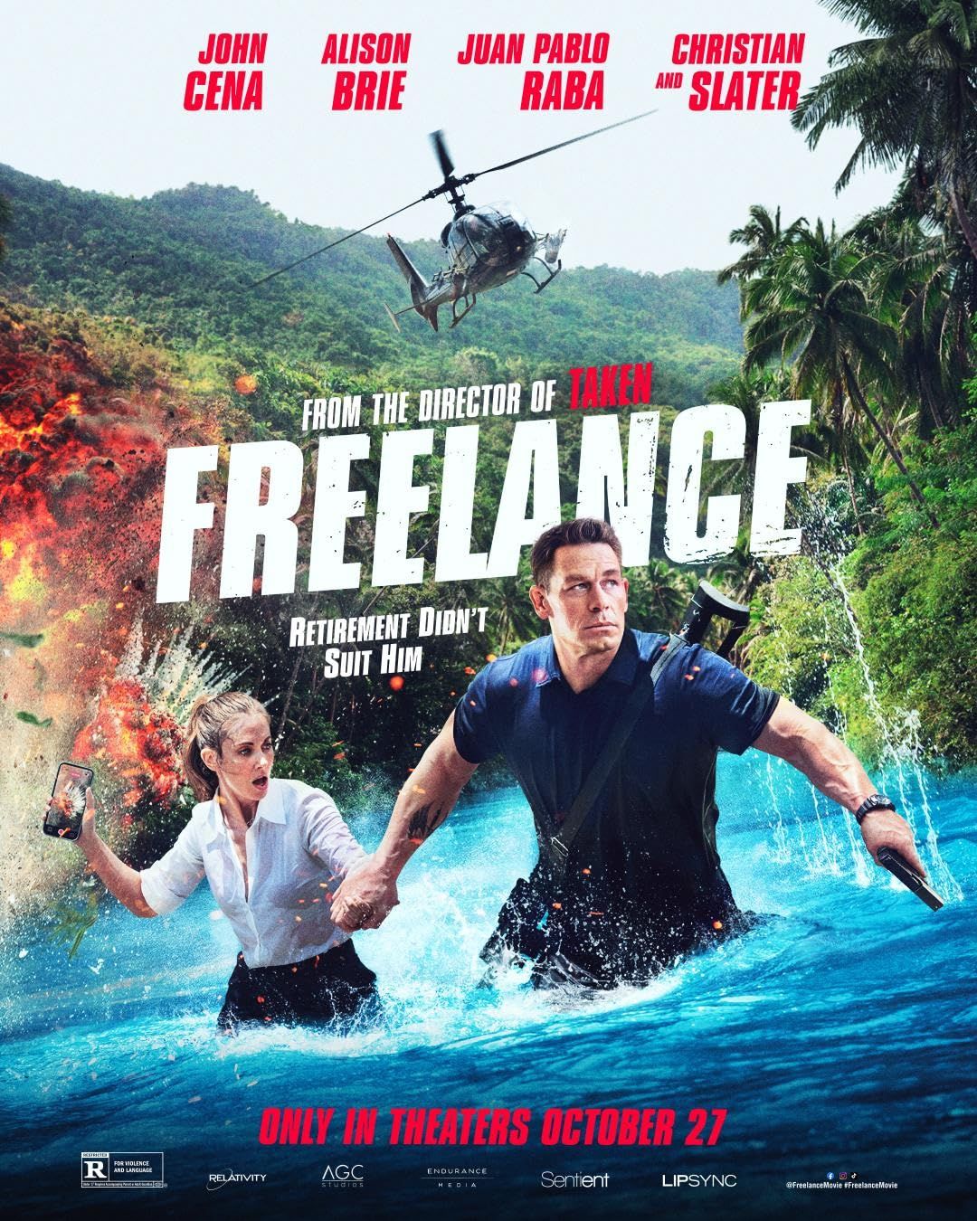 Freelance (2023) English ORG HDRip Full Movie 720p 480p Movie