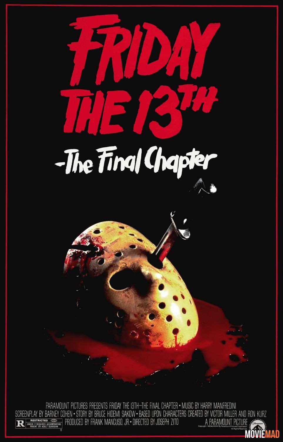 Friday the 13th: The Final Chapter 1984 Hindi Dubbed BluRay Full Movie 720p 480p