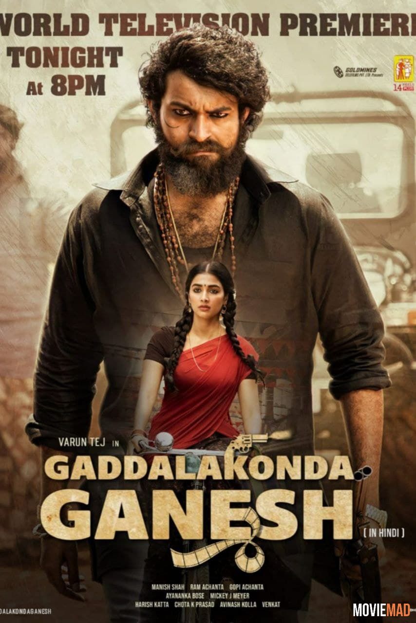 Gaddalakonda Ganesh (2022) Hindi Dubbed ORG HDRip Full Movie 720p 480p Movie