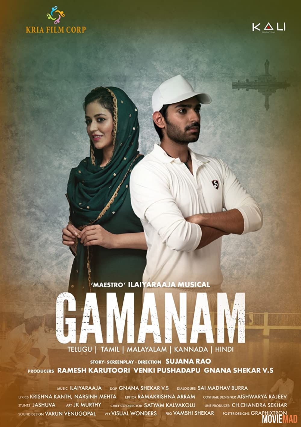 Gamanam (2021) Hindi Dubbed ORG AMZN HDRip Full Movie 720p 480p Movie