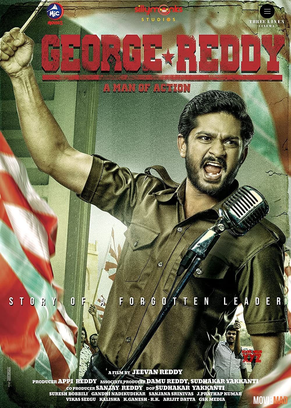 George Reddy 2022 Hindi Dubbed ORG HDRip Full Movie 720p 480p Movie