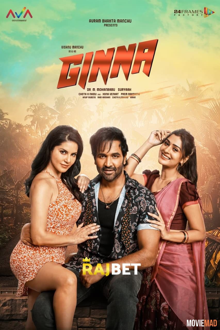 Ginna (2022) Hindi Dubbed pDVDRip Full Movie 1080p 720p 480p Movie