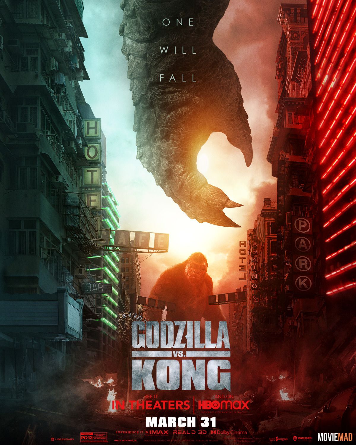 Godzilla vs. Kong 2021 BluRay Hindi Dubbed ORG x264 720p 480p Movie