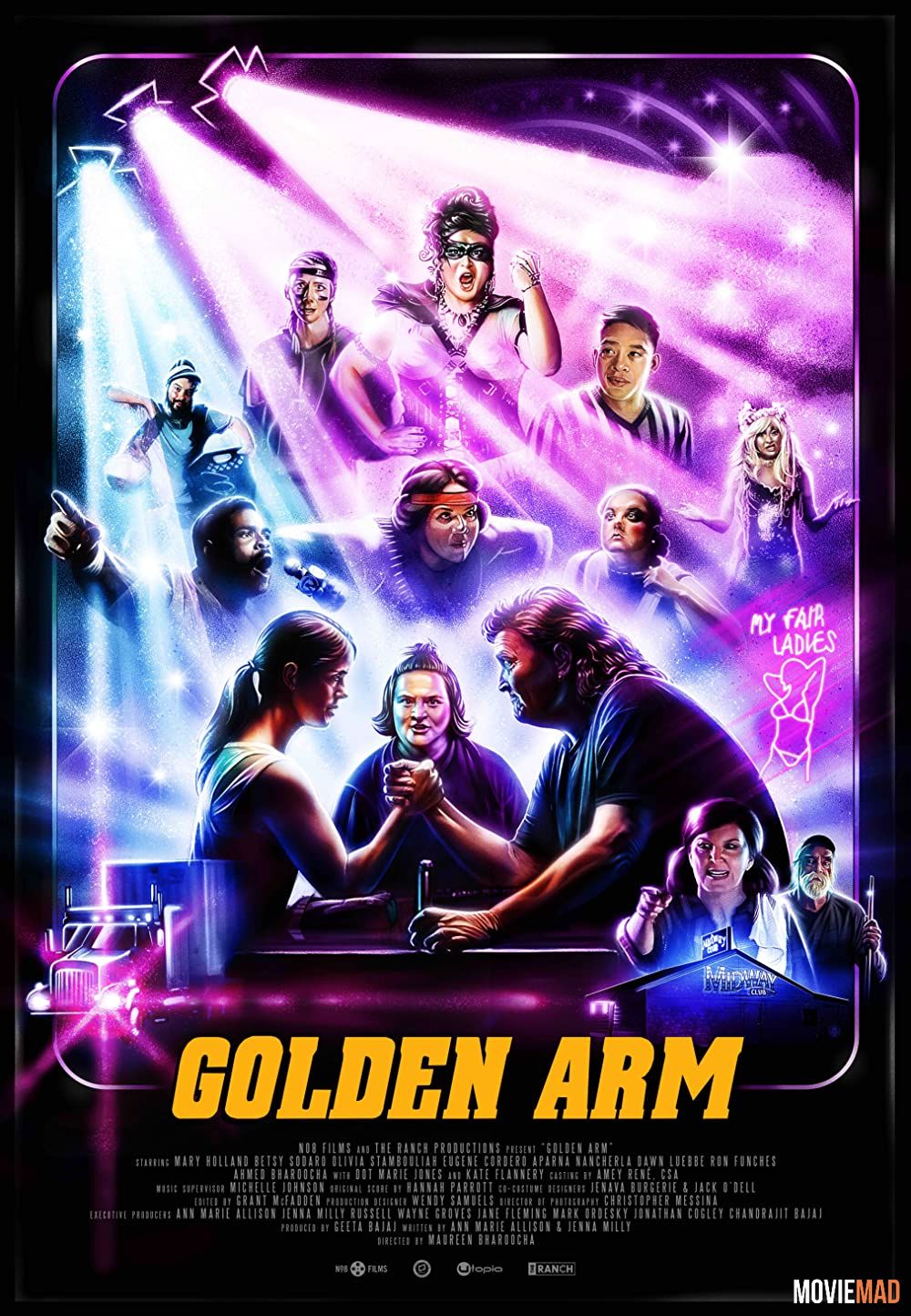 Golden Arm 2021 English HDRip Full Movie 720p 480p Movie