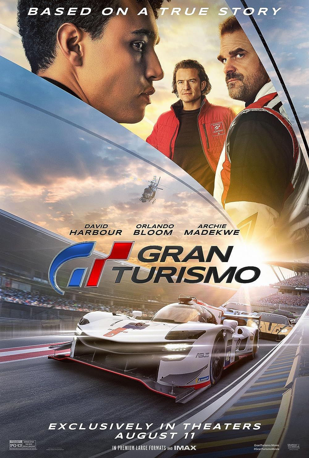 Gran Turismo (2023) English ORG HDRip Full Movie 720p 480p Movie