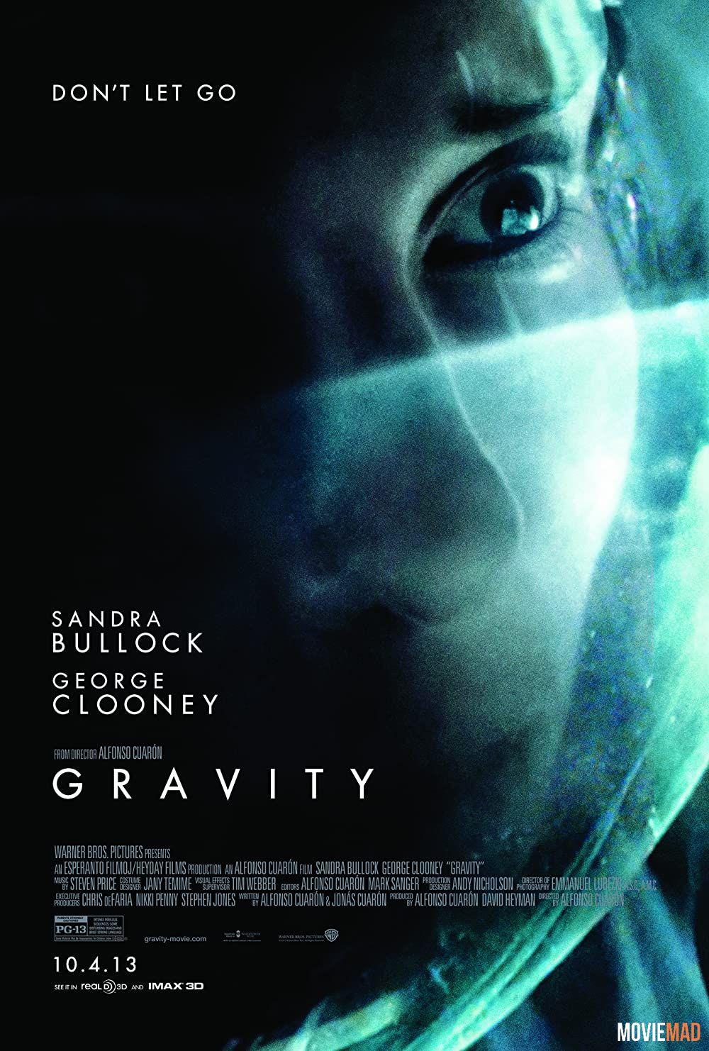 Gravity 2013 Hindi Dubbed ORG BluRay Full Movie 720p 480p Movie