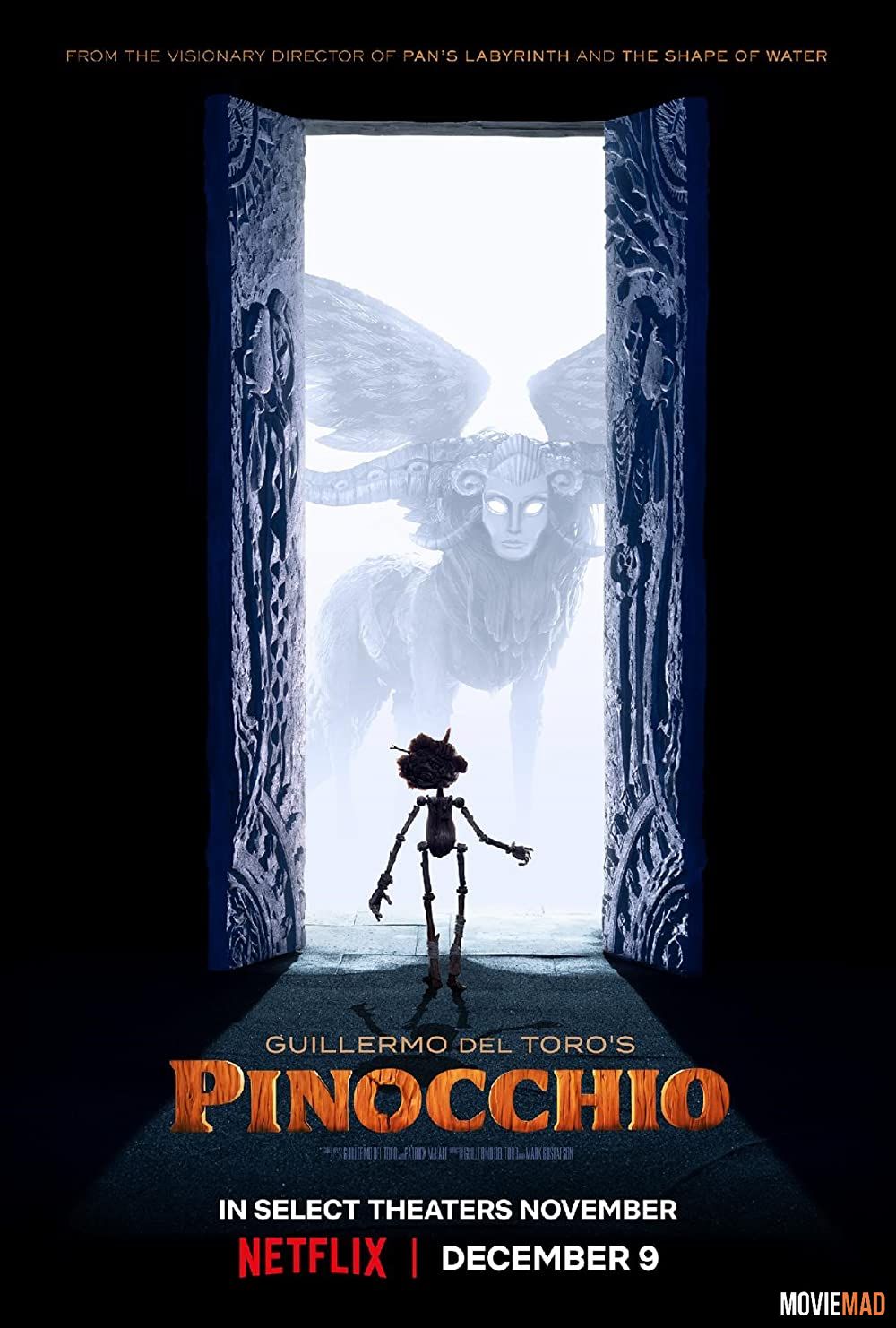 Guillermo del Toros Pinocchio (2022) English NF HDRip Full Movie 720p 480p Movie