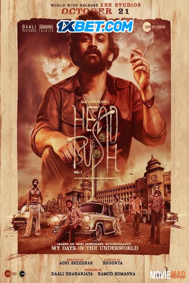 Head Bush (2022) Hindi (HQ Dub) Dubbed WEB DL Full Movie 720p 480p Movie