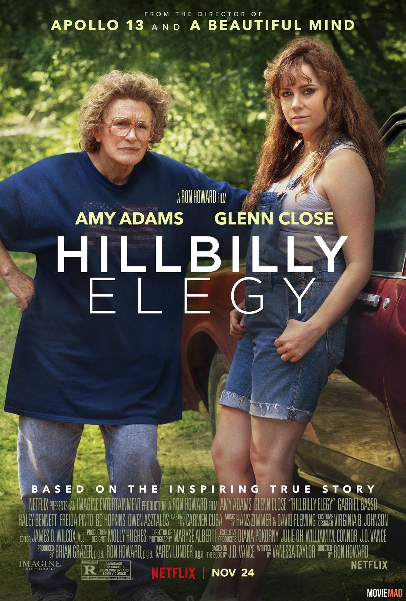 Hillbilly Elegy 2020 Hindi Dubbed WEB DL Full Movie 720p 480p Movie