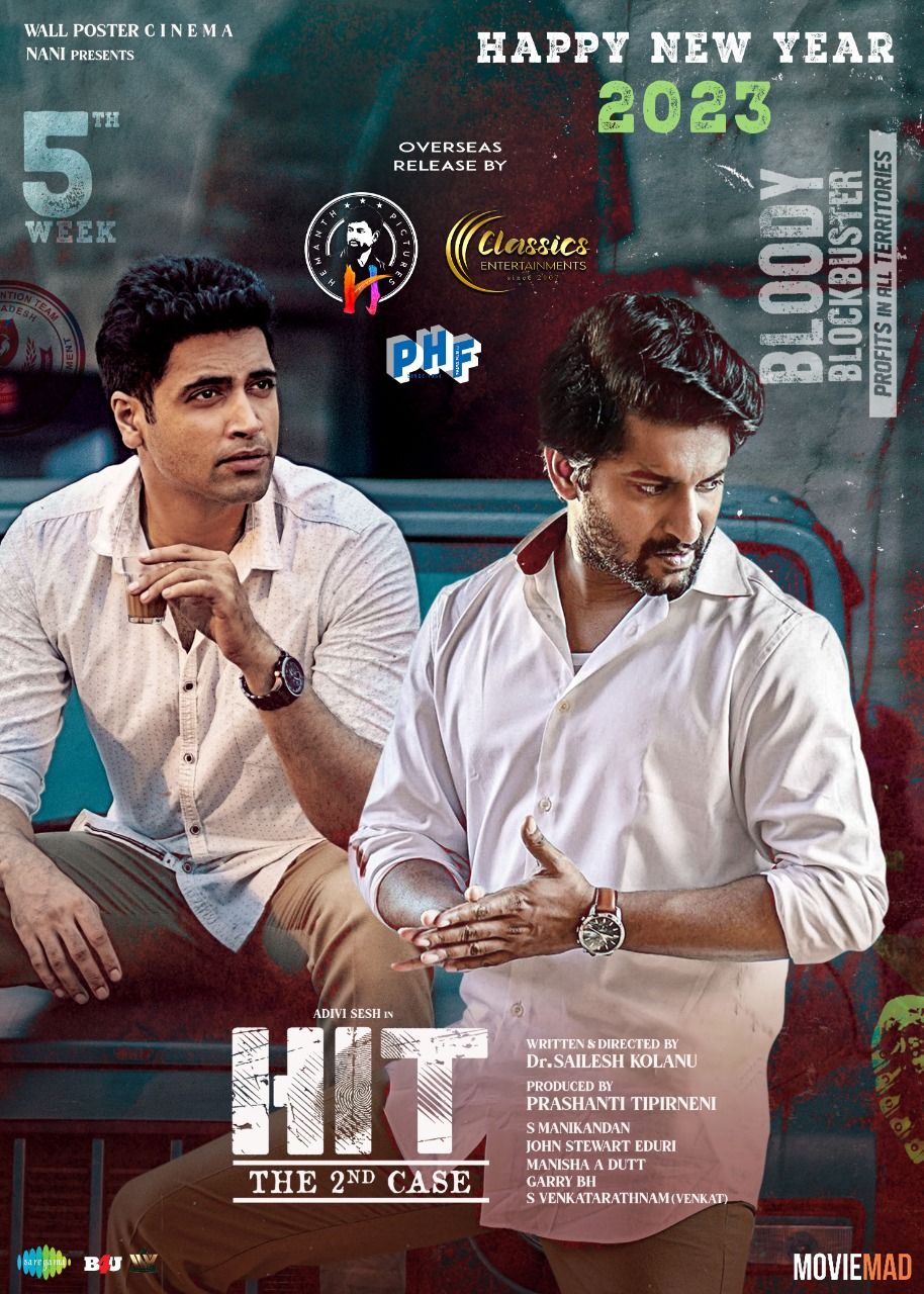 HIT The 2nd Case (2022) UNCUT Hindi(Cleaned) Dubbed HDRip Full Movie 720p 480p Movie