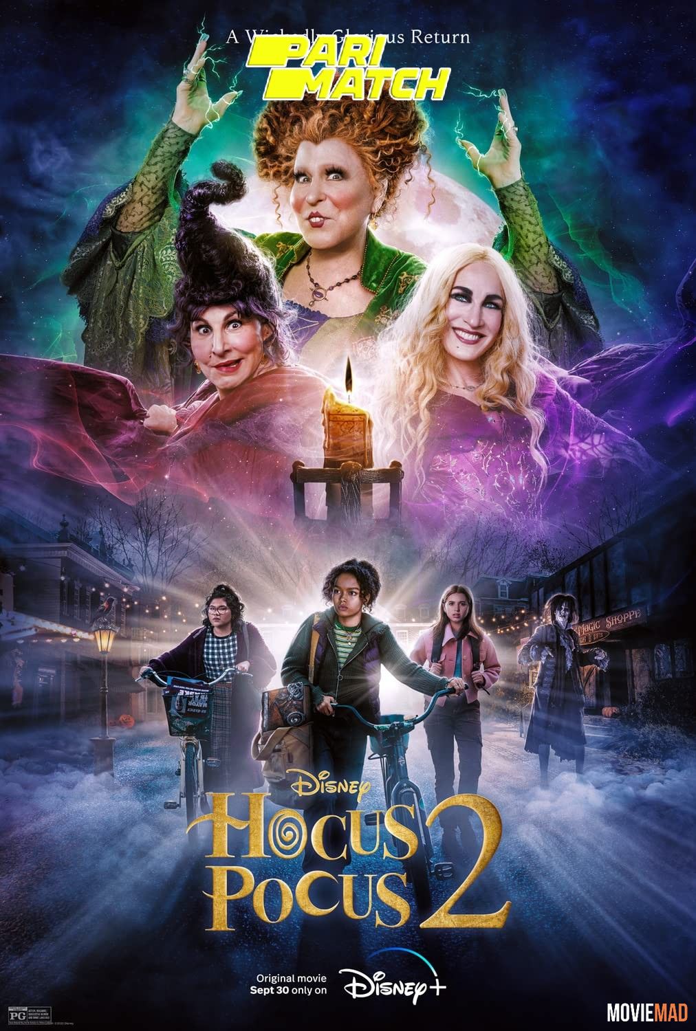 Hocus Pocus 2 2022 Hindi (Voice Over) Dubbed WEBRip Full Movie 720p 480p Movie