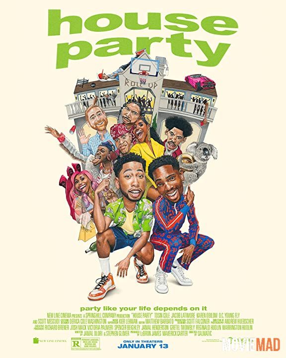 House Party 2023 Hindi (Voice Over) Dubbed WEBRip Full Movie 720p 480p Movie