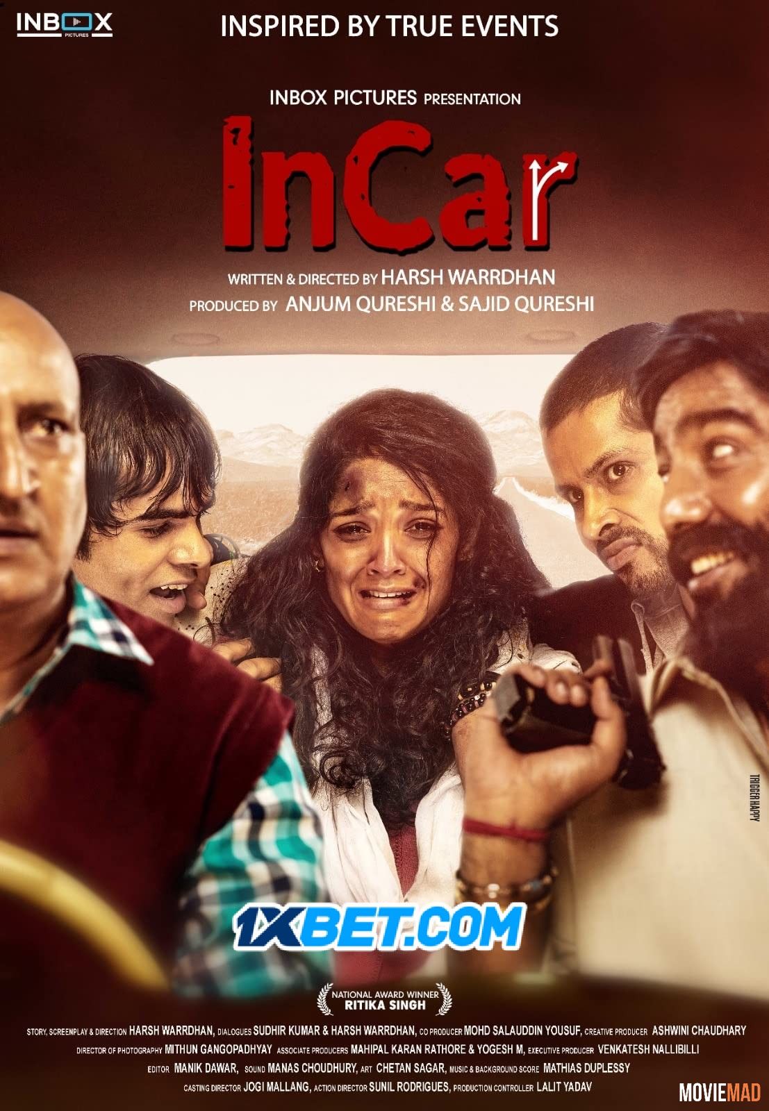 InCar (2023) Hindi Dubbed CAMRip Full Movie 720p 480p Movie