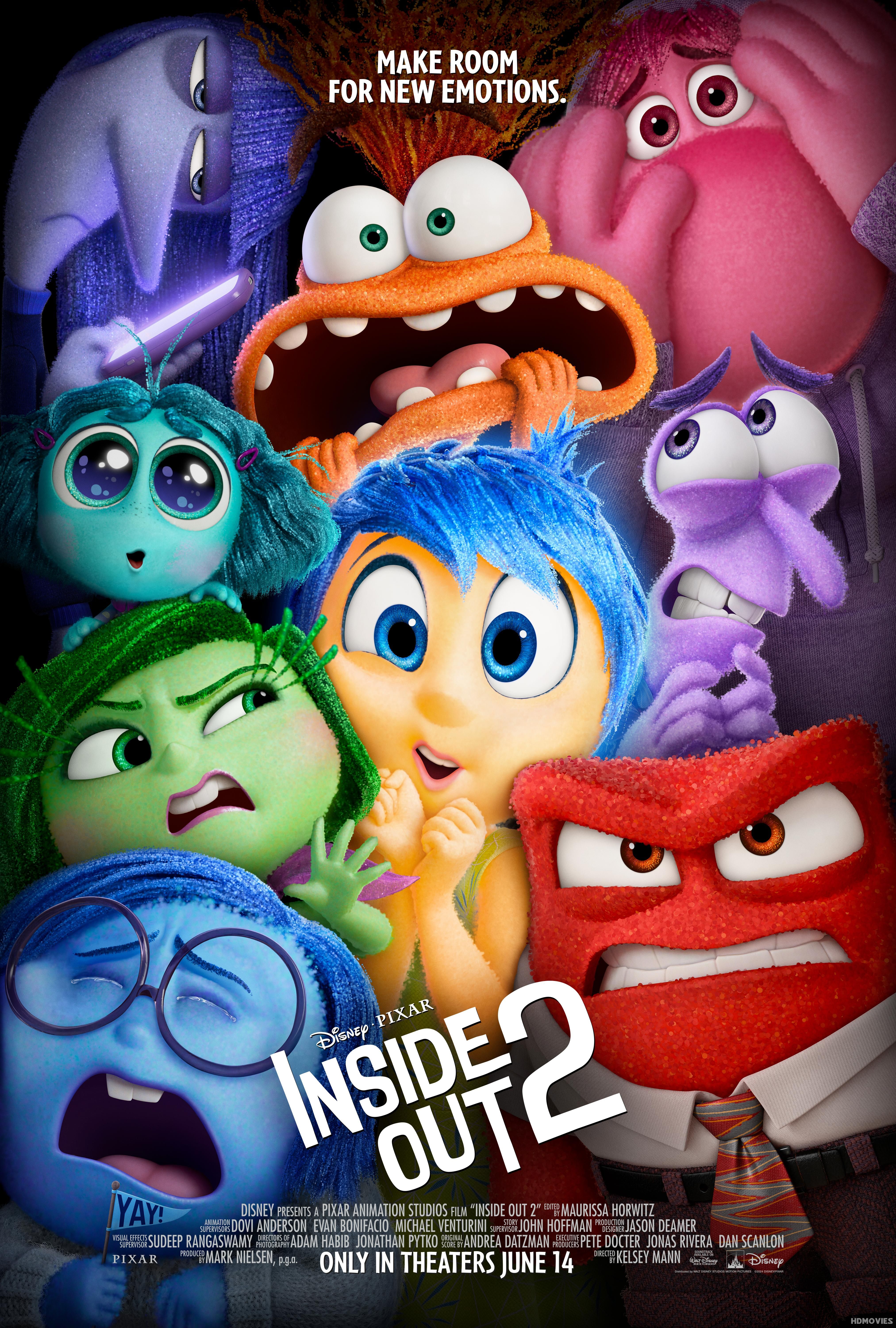 Inside Out 2 (2024) Hindi Dubbed