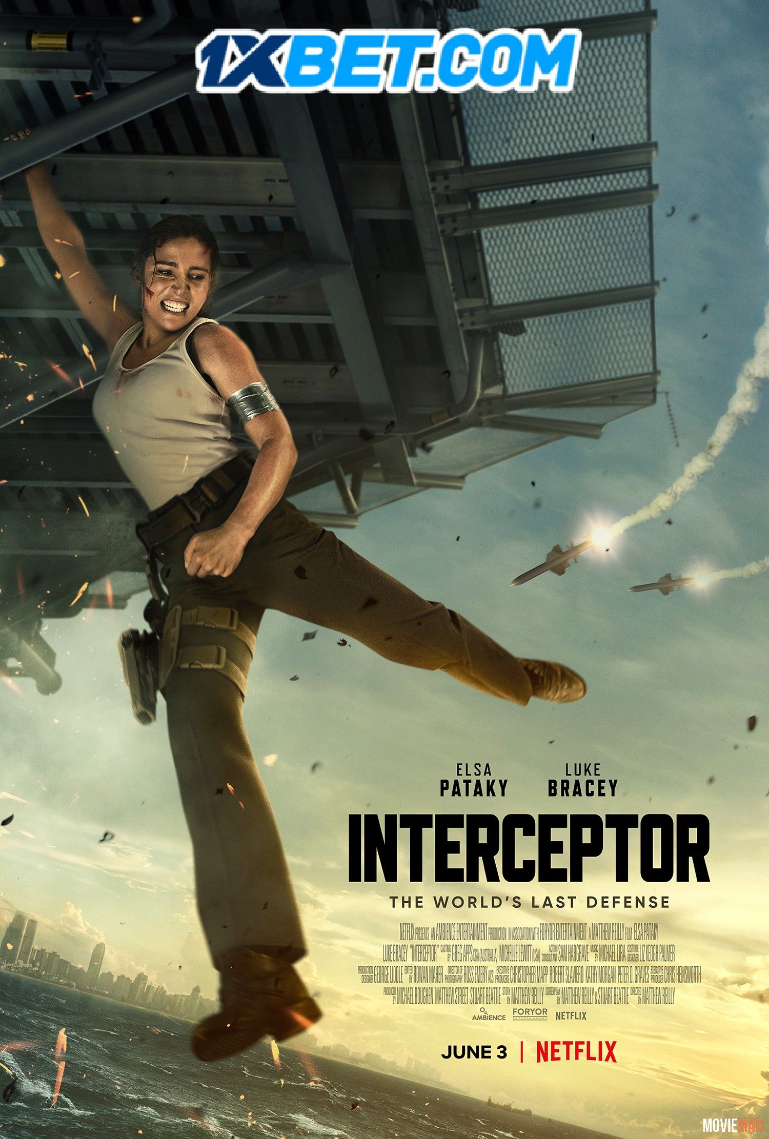 Interceptor (2022) Hindi (Voice Over) Dubbed WEBRip Full Movie 720p 480p Movie