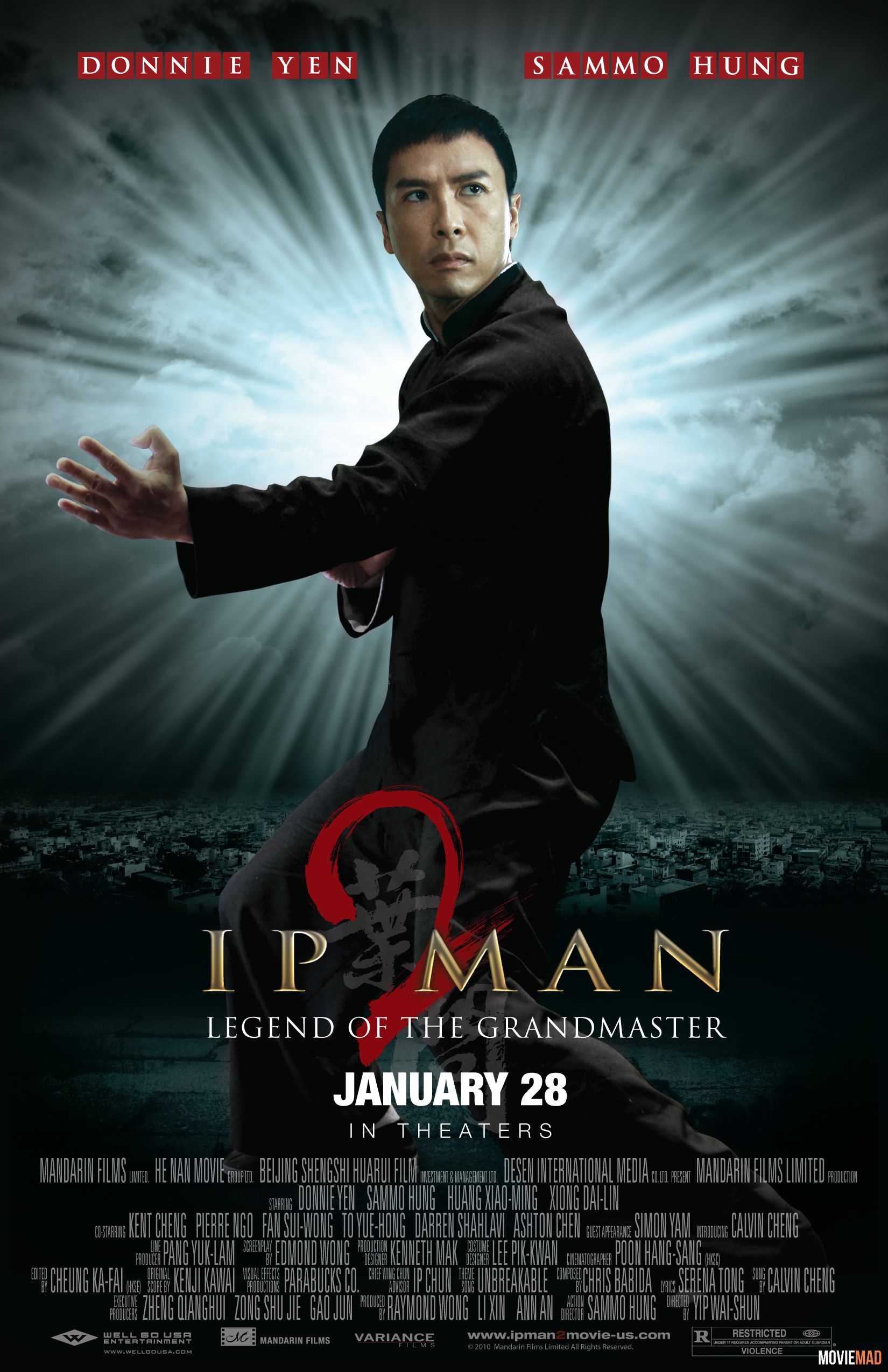 Ip Man 2 2010 Hindi Dubbed BluRay Full Movie 720p 480p Movie