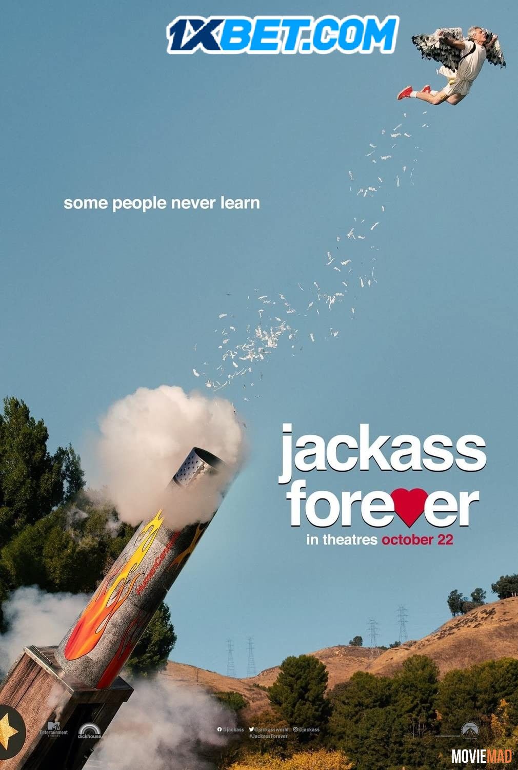 Jackass Forever (2022) Hindi (Voice Over) Dubbed WEBRip Full Movie 720p 480p Movie