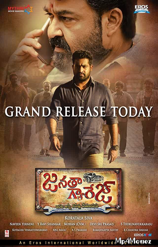 Janatha Garage (2017) Hindi Dubbed HDRip 720p 480p Movie