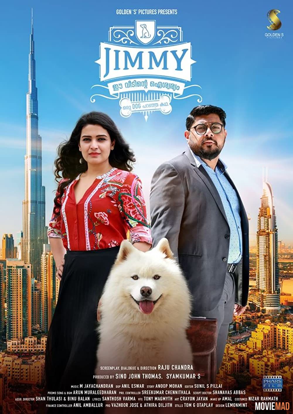 Jimmy (Jimmy Ee Veedinte Aiswaryam) 2021 Hindi Dubbed HDRip Full Movie 1080p 720p 480p