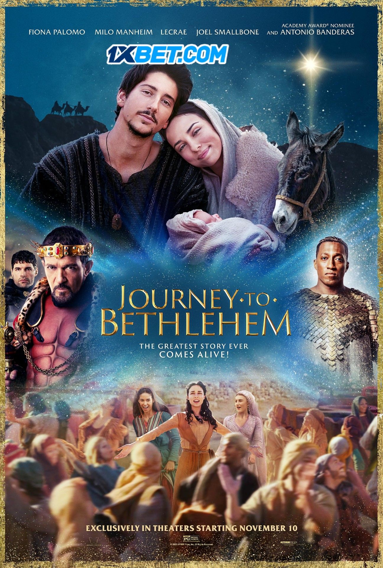 Journey to Bethlehem (2023) English HDCAM Full Movie 720p 480p Movie