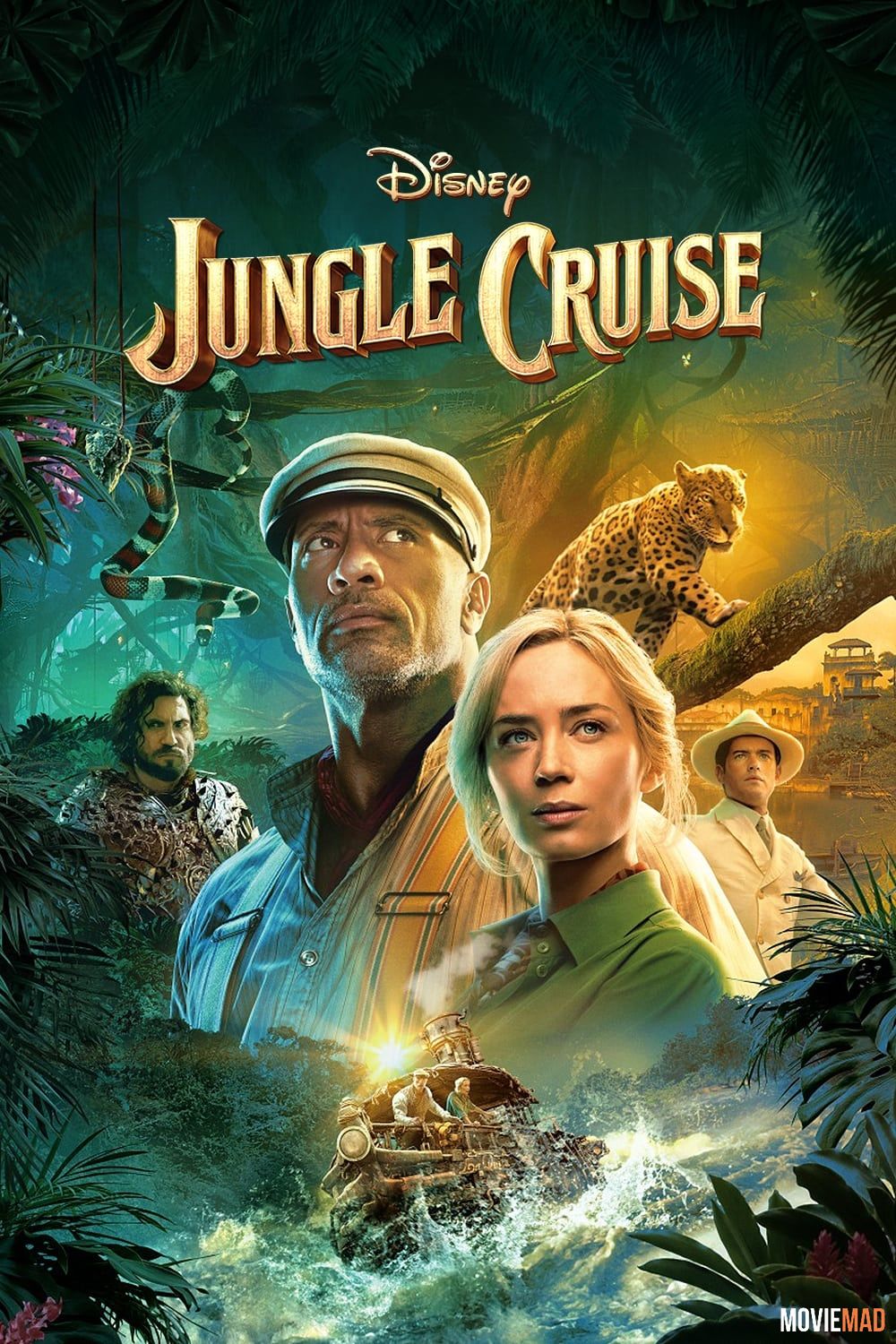 Jungle Cruise 2021 BluRay Dual Audio Hindi ORG 5.1 DD 720p 480p Movie