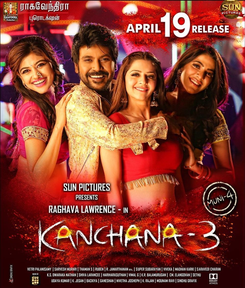 K3 Kaali Ka Karishma (Kanchana 3 2019) UNCUT Hindi Dubbed ORG HDRip Full Movie 720p 480p Movie