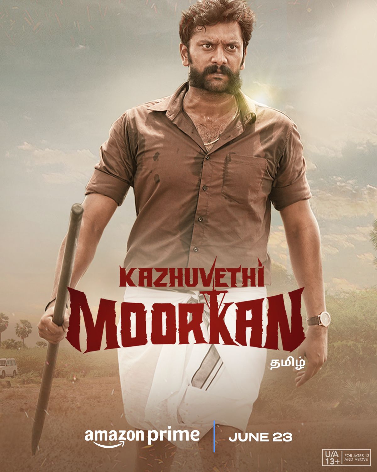 Kazhuvethi Moorkkan (2023) Hindi Dubbed ORG HDRip Full Movie 720p 480p Movie