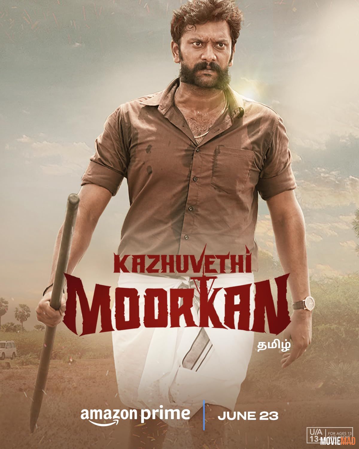 Kazhuvethi Moorkkan 2023 Hindi HQ Dubbed Full Movie HDRip Movie