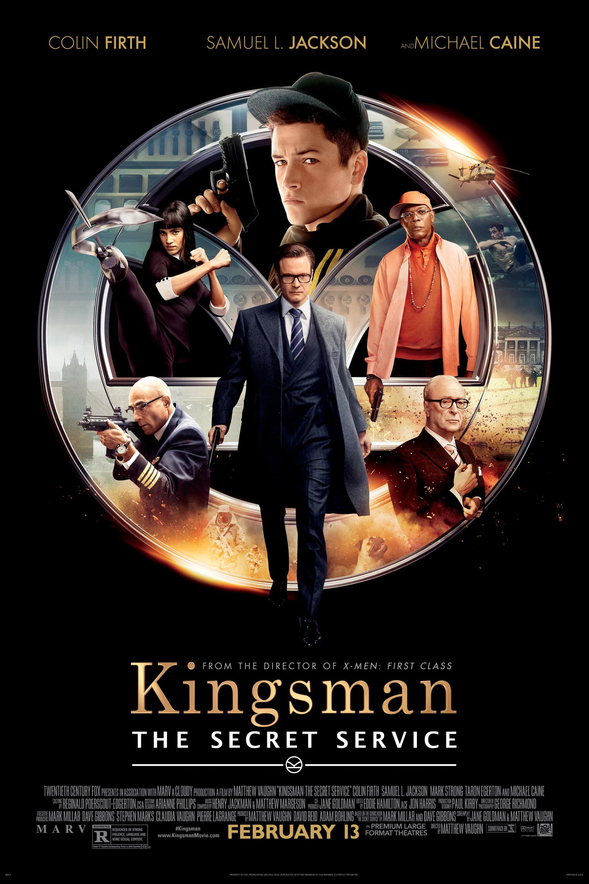 Kingsman The Secret Service (2014) Hindi Dubbed ORG HDRip Full Movie 720p 480p Movie