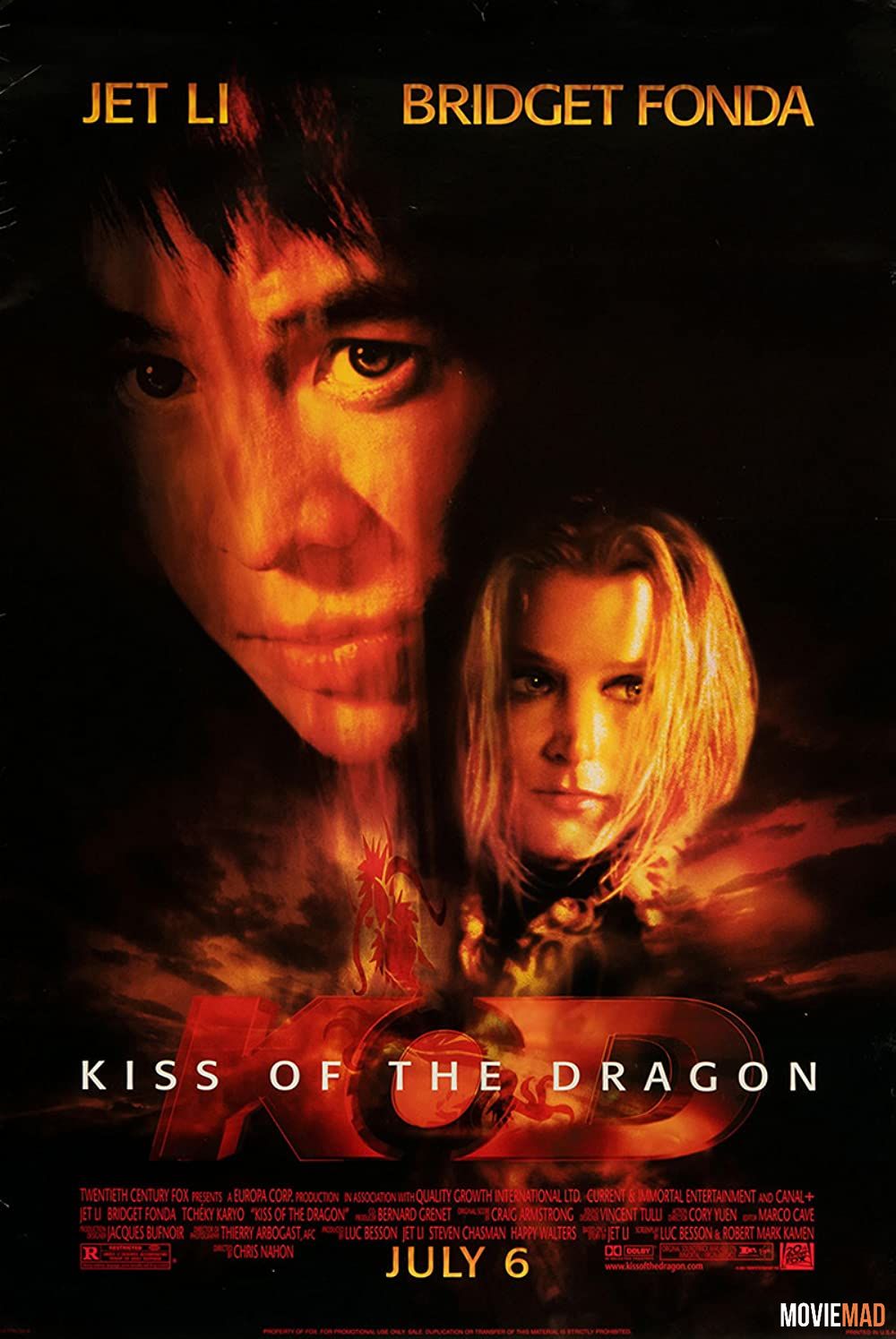 Kiss of the Dragon (2001) Hindi Dubbed ORG BluRay Full Movie 720p 480p Movie