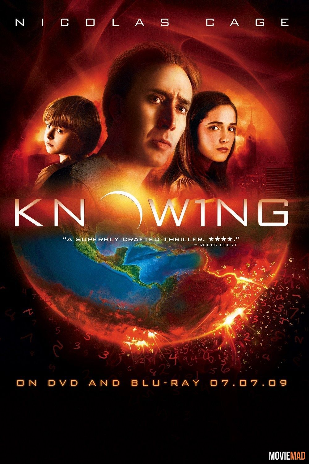 Knowing 2009 Hindi Dubbed BluRay Full Movie 720p 480p Movie