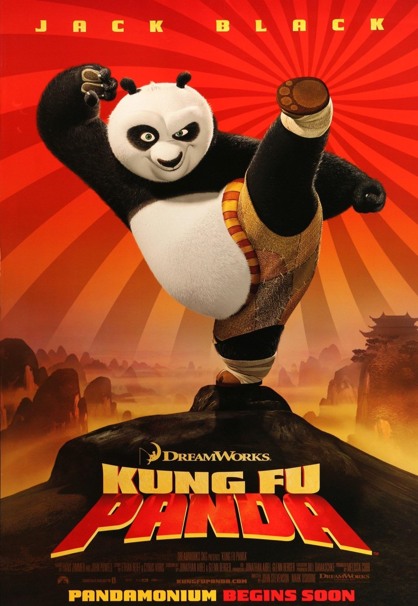 Kung Fu Panda (2008) Hindi Dubbed ORG BluRay Full Movie 720p 480p Movie