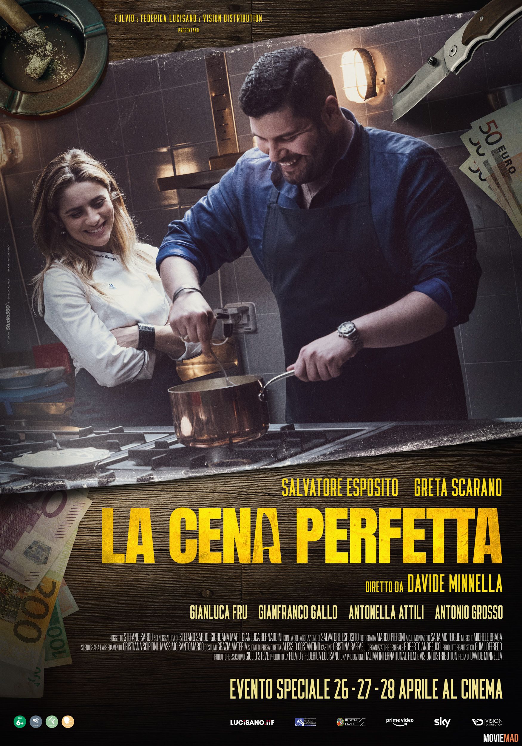 La cena perfetta 2022 Hindi (Voice Over) Dubbed WEBRip Full Movie 720p 480p