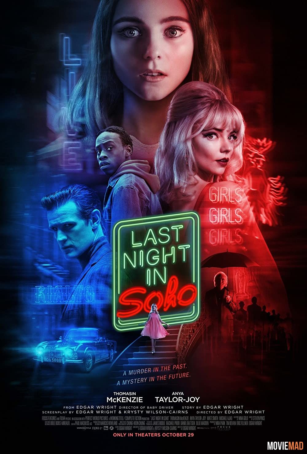 Last Night in Soho 2021 English AMZN HDRip Full Movie 720p 480p Movie