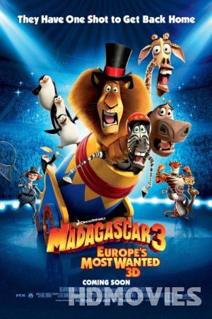 Madagascar 3 Europes Most Wanted (2012) Hindi Dubbed