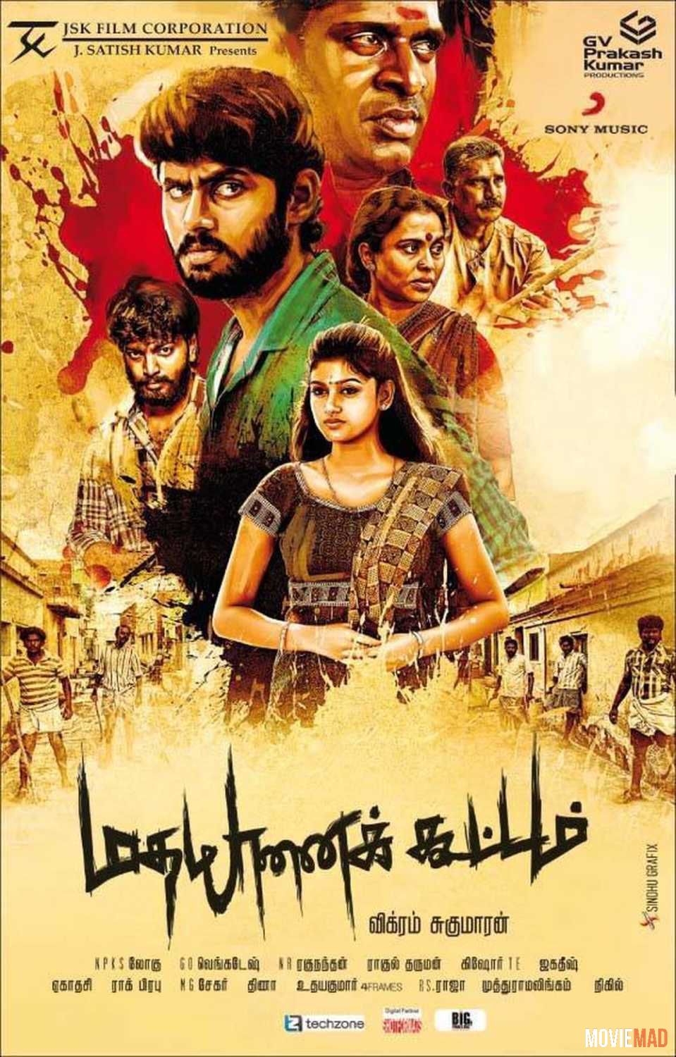 Madha Yaanai Koottam 2013 Hindi Dubbed HDRip Full Movie 720p 480p Movie