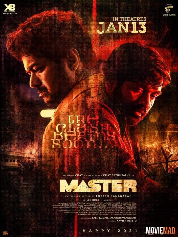 Master 2021 UNCUT Hindi Dubbed ORG HDRip Full Movie 720p 480p Movie