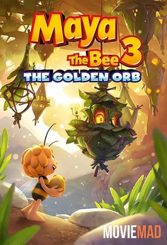 Maya the Bee 3 The Golden Orb 2021 English HDRip Full Movie 720p 480p